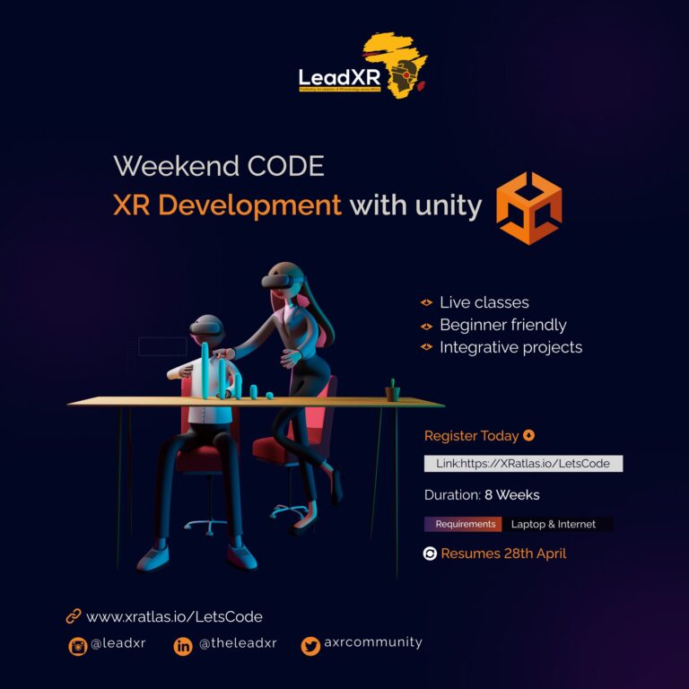 XR DEVELOPMENT WITH UNITY